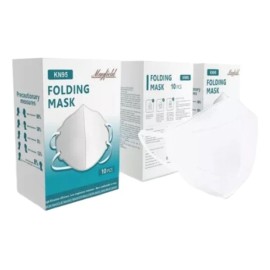 Cubrebocas Kn95 Desechable Blanco Mayfield / Caja Master