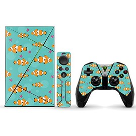 MightySkins Skin Compatible with NVIDIA Shield TV (2017) wrap Cover Sticker Skins Clowning Around