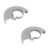 LDEXIN 2pcs Angle Grinder Part Wheel Guard Protector Cover (Silver