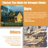 Hurricane Ties for Rafter 24 Pack 16-Gauge Hurricane Straps Brackets