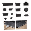 OSALADI 3set Anti-dust Plugs for Laptop Ports Covers to Protect