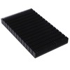 Heat Sink Aluminum Black Cooler Heat Board Radiator Heatsink Power