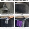 4PC Car Storage Net Organiser (40x25cm) - Universal Elastic Mesh