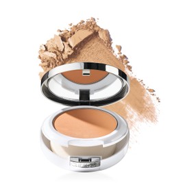 Clinique Beyond Perfecting Powder Lightweight Full Coverage Foundation + Concealer For Dry Combination to Oily Skin Types, Golden Neutral, 0.51 Ounce