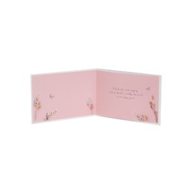 UK Greetings Birthday Card For Her/Female/Friend With Envelope - Dried Flower Design