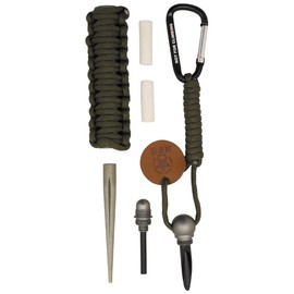 Max Fuchs Unisex - Adult Fire Starter Set 27110 Fire Starter Set, Black, 41-45