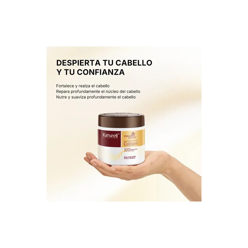 Karseell - Tratamiento Capilar, Colágeno, Restauración