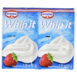 Whip It Stabilizer for Whipping Cream (oetker) 2x10g