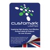 110V Warning Flash Labels - 19mm x 19mm Permanent Synthetic