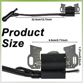 ZAMDOE GX270 GX390 Ignition Coil for Honda GX240 GX340 8HP 9HP 10HP 11HP 13HP 420cc 301cc 339cc 389cc 439cc 188F Engine for GP5000 GP5500 GP6500 GP7500E Generator Lawnmower 30500-ZE9-L33 30500-ZF6-W01