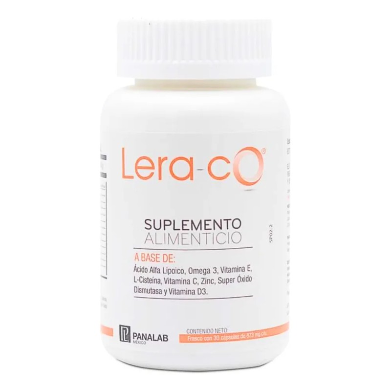 Panalab Lera-co Suplemento 30 Cápsulas Ácido Alfa, Omega 3