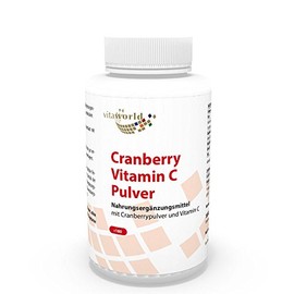Vita World Cranberry 400Mg + Vitamin C 180 Capsules Made in Germany