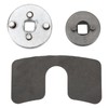 4Pcs Disc Brake Piston Caliper Non Slip High Hardness Rugged