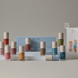 Morezel Moregel Art Liquid Nuertum Ink Gel 10-piece set / 모어젤 아트리퀴드 누어텀 잉크젤 10종세트