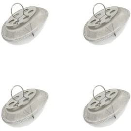 4pcs Round Tea Strainer for Spout Inside, 3.86 cm Diameter, Stainless Steel, Spout Filter Insert Inside Spout of Teapot