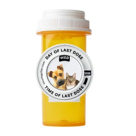 Countapiller: Track, Remind, & Organize Pills. Medication Compliance. Optimize Your Dosage & Stay On Top of Prescriptions AM/PM - Daily & Hourly (Pets) Pill Medication Organizer Tracker