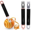LiZEROGDAX 2Pcs Channel Knife, 2 in 1 Lemon Zester Tool,