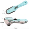 Kybelehoo Pack of 2 Adjustable Measuring Spoons with Scale, Multifunctional