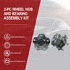 REVOTUNE 512388 2PCS Rear Wheel Hub and Bearing Assembly Kit