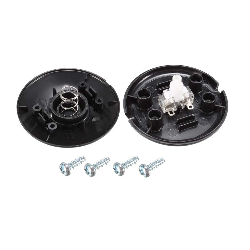 uxcell Inline Latching Foot Pedal Push Button Switch, 250V 2A