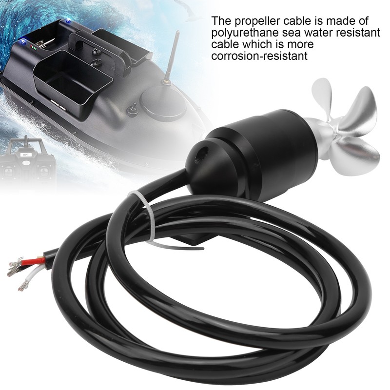 Waterproof Brushless Motor 6S 24V Underwater Thruster Metal Paddle fit
