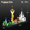 Ubrixmen Architecture Skyline Collection Building Kit with Master Sword, Misty