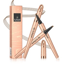 Eyebrow Pen 4-Fork Tip Lift & Snatch Brow Pencil Light Brown