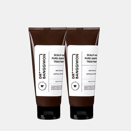 Dr. Bang Ki-won Modu Malkeum Ampoule Treatment / Hair Loss Care Caffeine Scalp Care Damaged Hair Lemon Scent, 200ml, 2 pcs. / 닥터방기원 모두맑음 앰플 트리트먼트 / 탈모케어 카페인 두피케어 손상모 레몬향, 200ml, 2개