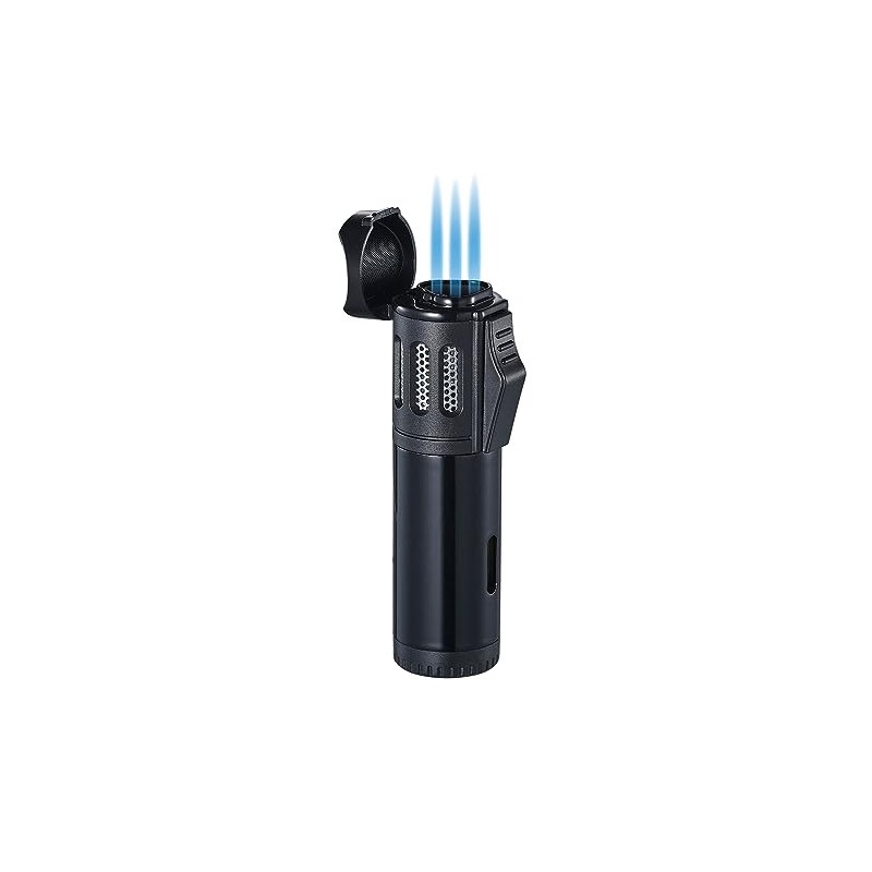 Visol Artemis Triple Torch Flame Butane Refillable Lighter (Shipped Without