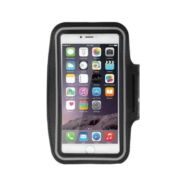 DFV mobile - Armband Berufsausrüstung Armbandtasche Sport Reflektierende Wasserabweisende aus Neopren für Blu G51 (2022) - Schwarz