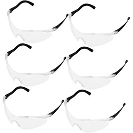 6 Pcs Kids Protective Glasses Dustproof Glasses Comfortable Children's Eyewear Toddler Safety Glasses Transparent Protective Eyewear