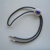 Vintage Silver Plated Handcraft Lapis lazuli Stone Ukiyo-e Oval Bolo