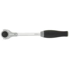 Koken 3/8 (9.5 mm) SQ. Swivel Head Ratchet Handle (Resin Grip) Total Length 11.0 inches (280 mm) 3776J