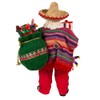 Kurt S. Adler 11-Inch Fabriché Musical Mexican Santa