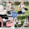 KLERICER Baby Stroller Organizer, Universal Stroller Organizer with Detachable Phone