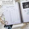 Pregnancy Journal and Memory Book with Stickers and Keepsake Pocket