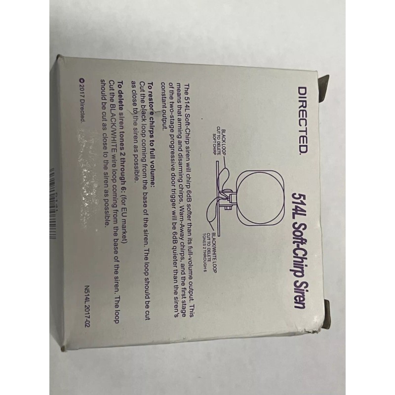 Directed Electronics 514L Revenger 6 Tone Siren DEI Avital Viper