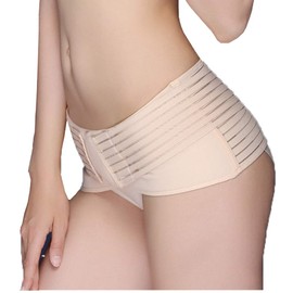 HONEY$HOMEY Pelvic Recovery Belt, Women Postpartum Support Band, Nude, X-Large