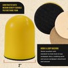 Dura-Gold 2" Round Palm Grip Foam Hand Sanding Block Pad,