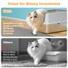 Stainless Steel Cat Litter Box with Lid XL Metal Extra