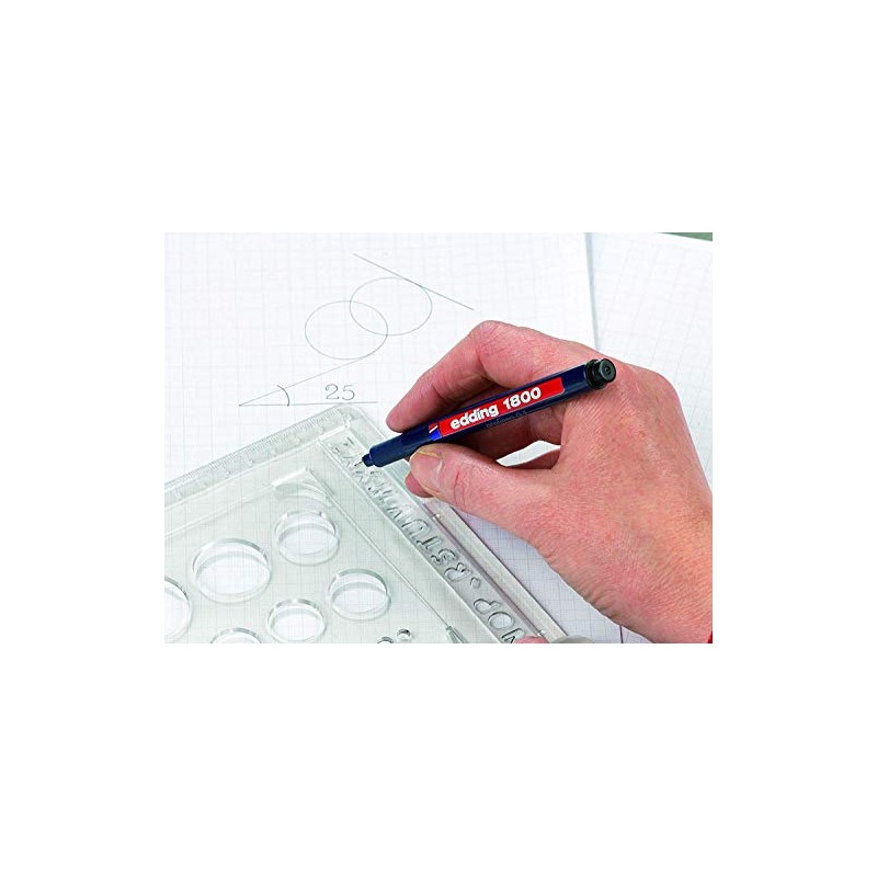 edding 1800 profipen - green - 1 pen - line