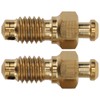 2Pcs Disc Brake Bleeder Screw Titanium Alloy M6 Rust Resistance