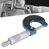 Micrometer 0‑25mm Scale Outside Diameter Carbon Steel Spiral Locking Measuring