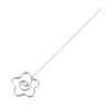 100Pcs DIY Flower Shape Metal Wire Memo Card Photo Picture