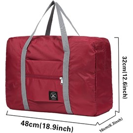 Floral Initial Letter Printed 45x36x20 for Easyjet Airlines Underseat Travel Bag Holdall Bag Carry on Hand Luggage Weekend Bag Packable Travel Duffel Bag,Sports Fitness Luggage (Floral U)