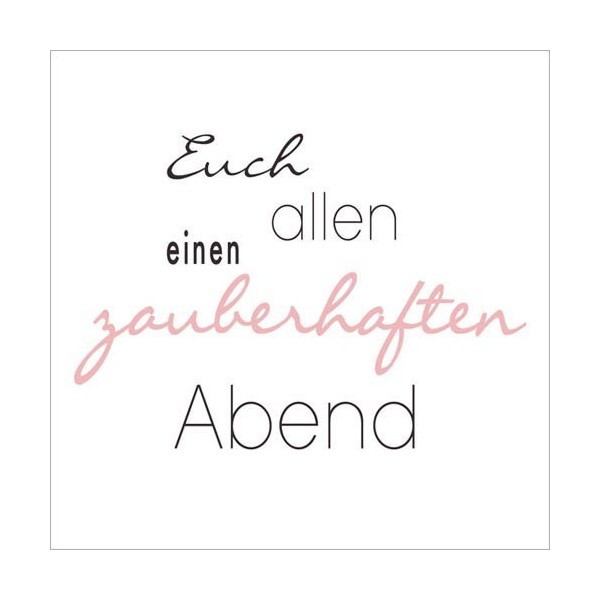 Braun Company Serviettes 33 x 33 cm Pack of 20