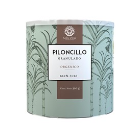 Más Vida Superfoods | Piloncillo Granulado 100% Orgánico y Certificado - Endulzante Natural con sabor tradicional a México, Índice Glicémico Menor que el Azúcar (300 gr)