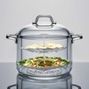 VOGARB Steamer Basket Stainless Steel Vegetable Steamer Basket 2 Layer