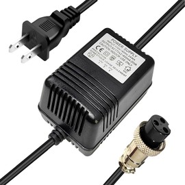 Fesasn AC 17V 600mA Power Adapter with 3-Pin Connector, for Yamaha MG16 MG82X, Compatible with Stanton M304 Mixer,Alesis Multimix 8 USB,Yamaha PA-10,MG10U,Yamaha 8 Channel,Yamaha Mixer,Behringer Mixer
