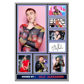 (109) Olly Alexander Signed A4 Photograph (21 X 297 CM) Art Work Wall Art Display (REPRINT) #####